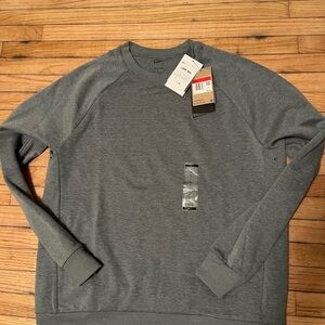 Nike Men's Charcoal Crewneck Sweater